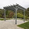 Highwood Usa Bodhi 12 x 12 Poly Outdoor Pergola Gazebo AD-PGLA1212-CGE - alternate 2